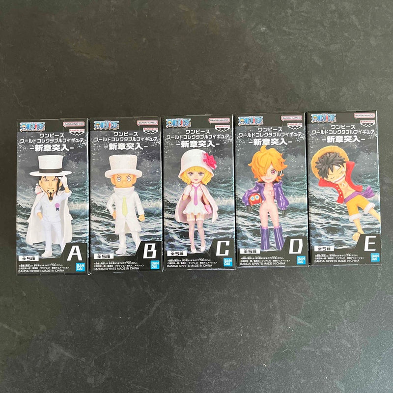 ONE PIECE / World Collectable Figures: New Chapter Begins - 5 Types...
