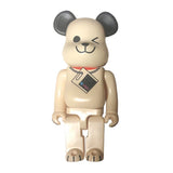 Not for sale, lottery-only HMV White Dog 400% Bearbrick