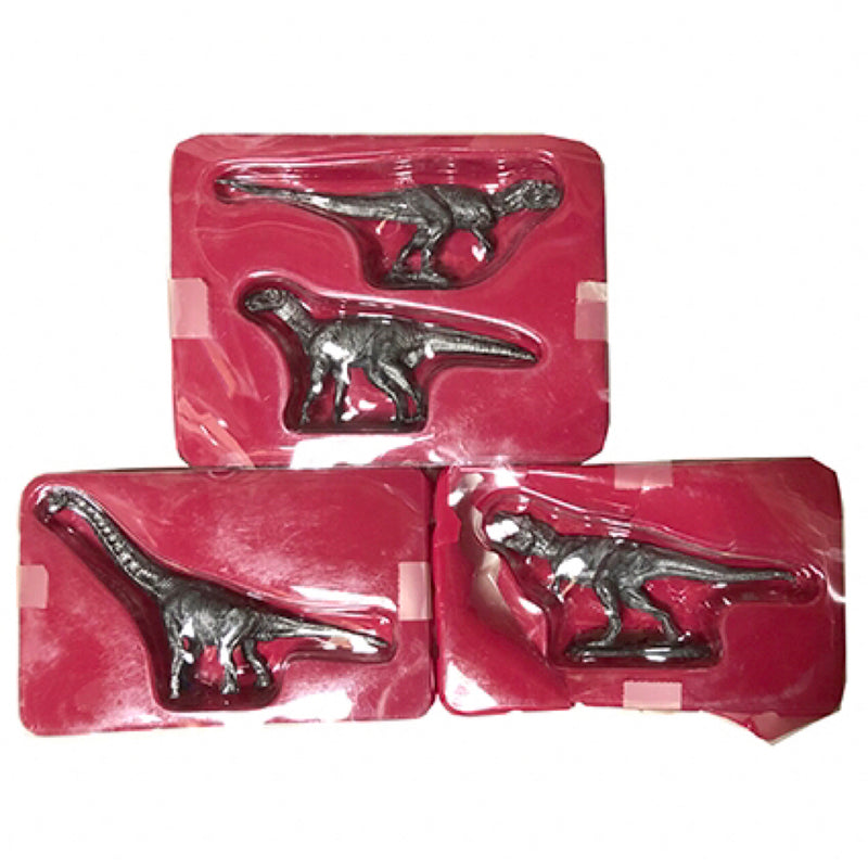 Kaiyodo Chocosaurus Dinometal Dinosaur Set of 4 / Unused