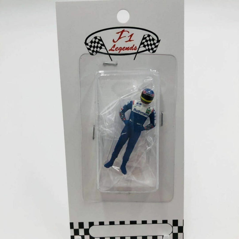 Jacques Villeneuve 1/43 scale figure, Williams 199...