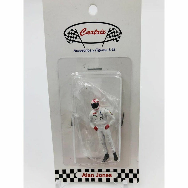 *Metal* Alan Jones 1/43 Scale Figure Williams...