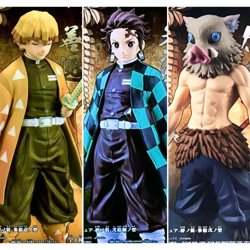 ? Demon Slayer: Kimetsu no Yaiba Figures - Kizuna no Sou - Tanjiro Kamado, Zenitsu Agatsuma, Ii Hashibira...