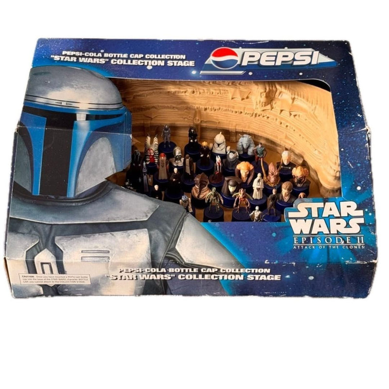 PEPSI bottle cap Star Wars Episode II Collection...