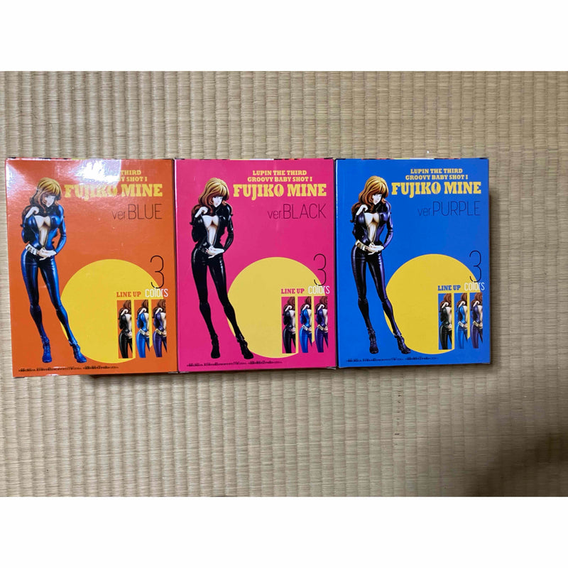 Fujiko Figure Set (All 3 Types) - Lupin Mine Fujiko Lupin...