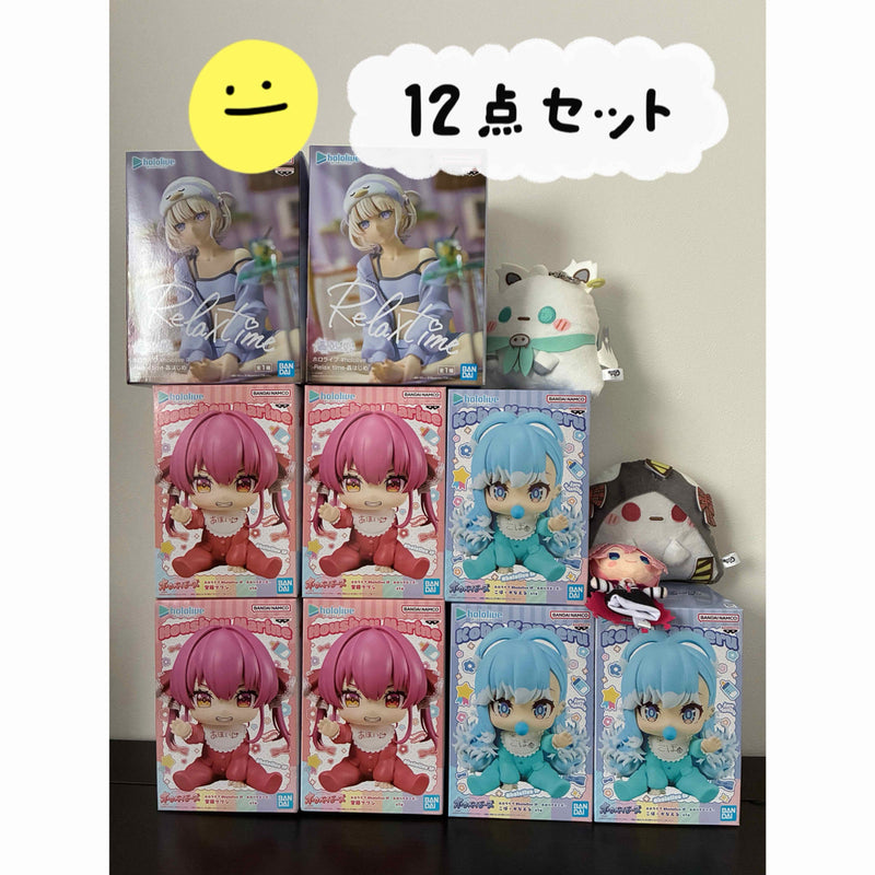 Hololive figures: Fubuki, Chloe, Rui, Marine, Kobo...