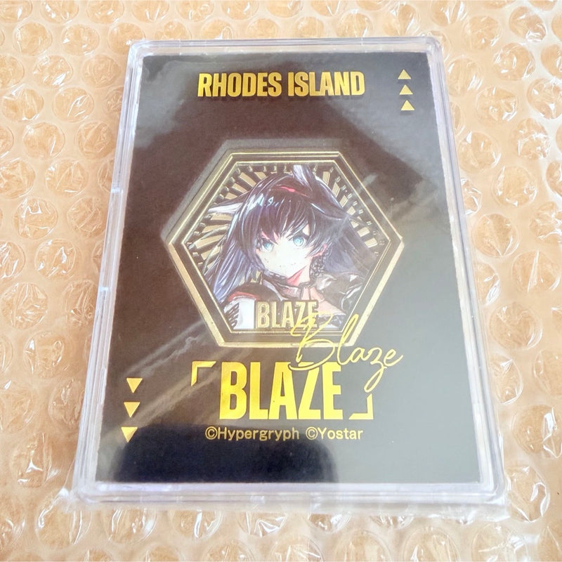 Arknights 2.5th Anniversary Limited Edition 3D Medal Collection Blaze...