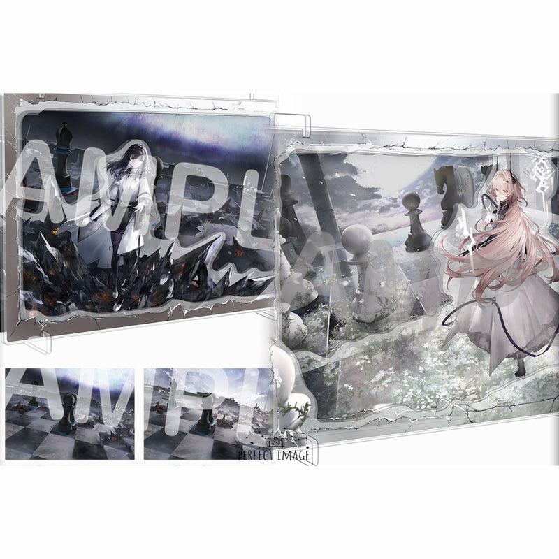 Arknights Lenticular Acrylic Object - On a Chessboard...