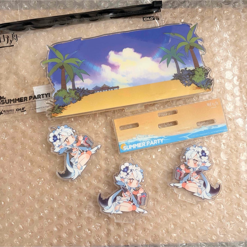 Arknights Swimsuit Acrylic Diorama Acrylic Stand...