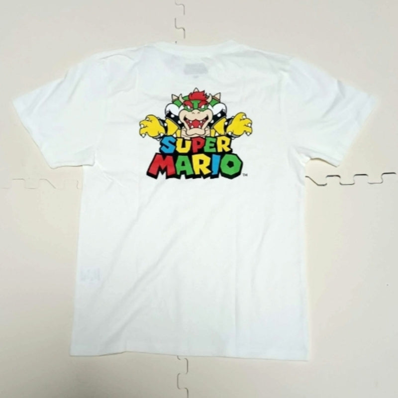 SUPER MARIO Bowser T-shirt, White, Size M, Brand New (Part 2)