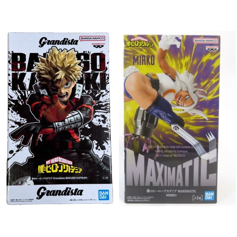 My Hero Academia Figure Set of 2: Katsuki Bakugo (Mi...)