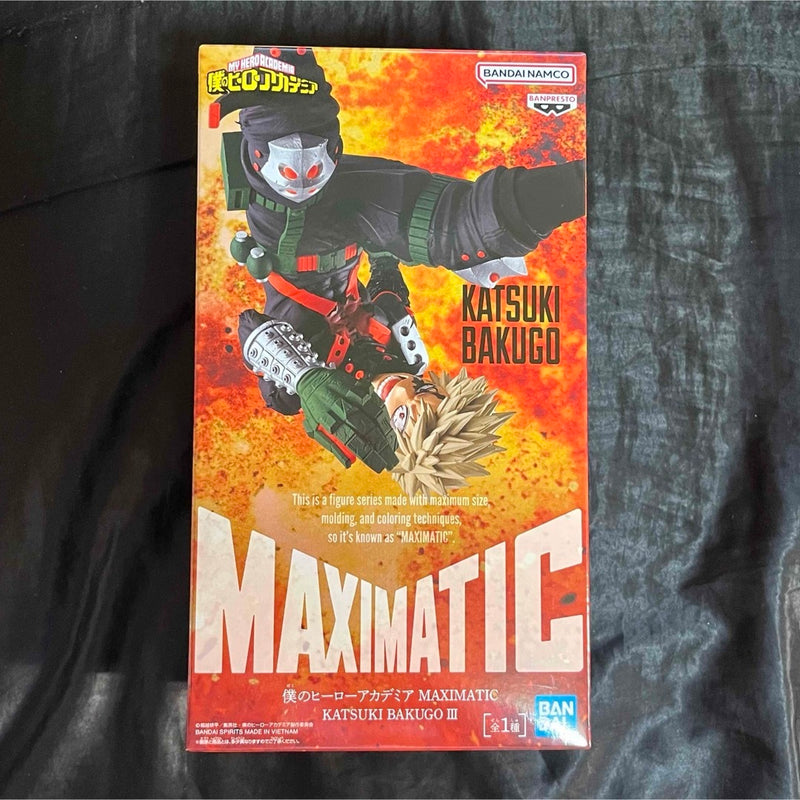 My Hero Academia MAXIMATIC Katsuki Bakugo III Figure
