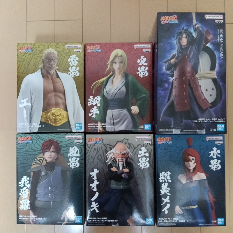 NARUTO Shippuden: Five Kage vs. Uchiha Madara Figure