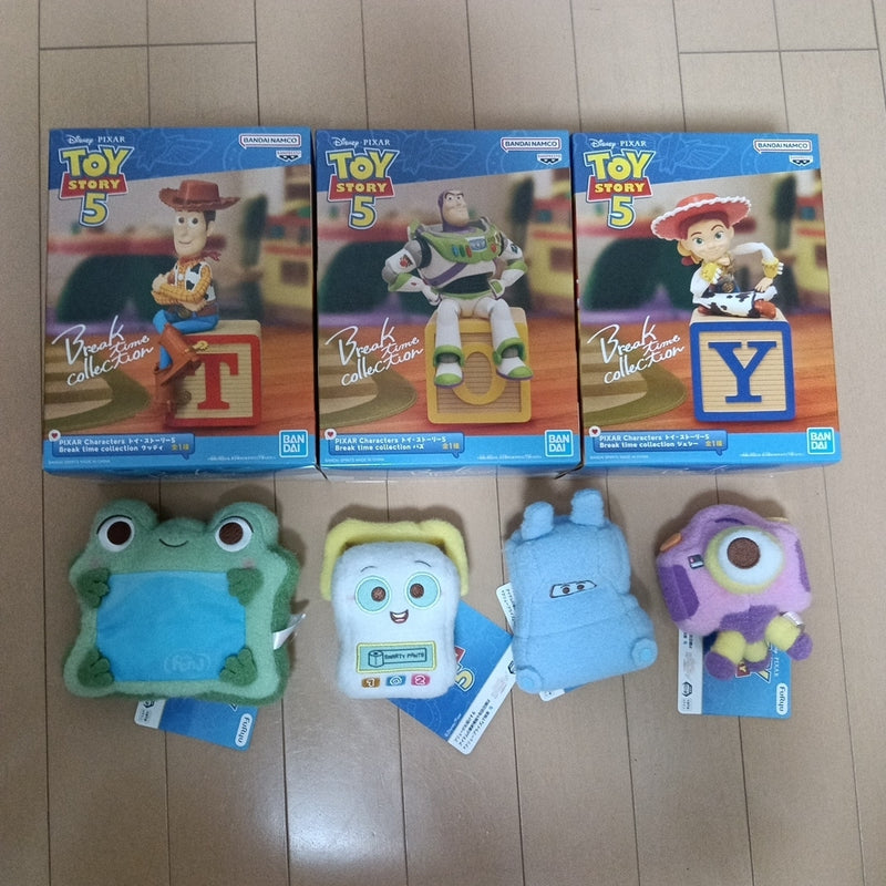 Toy Story 5 Figure Plush Toy Set