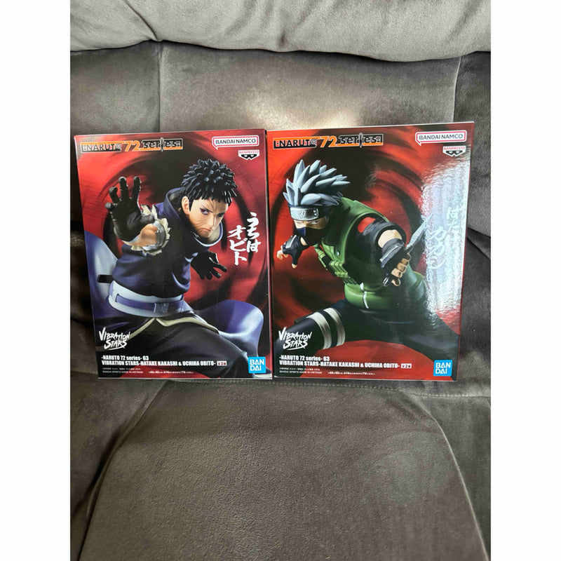 NARUTO VIBRATION STARS 2-piece set: Uchiha Obito & Hatake Ka...