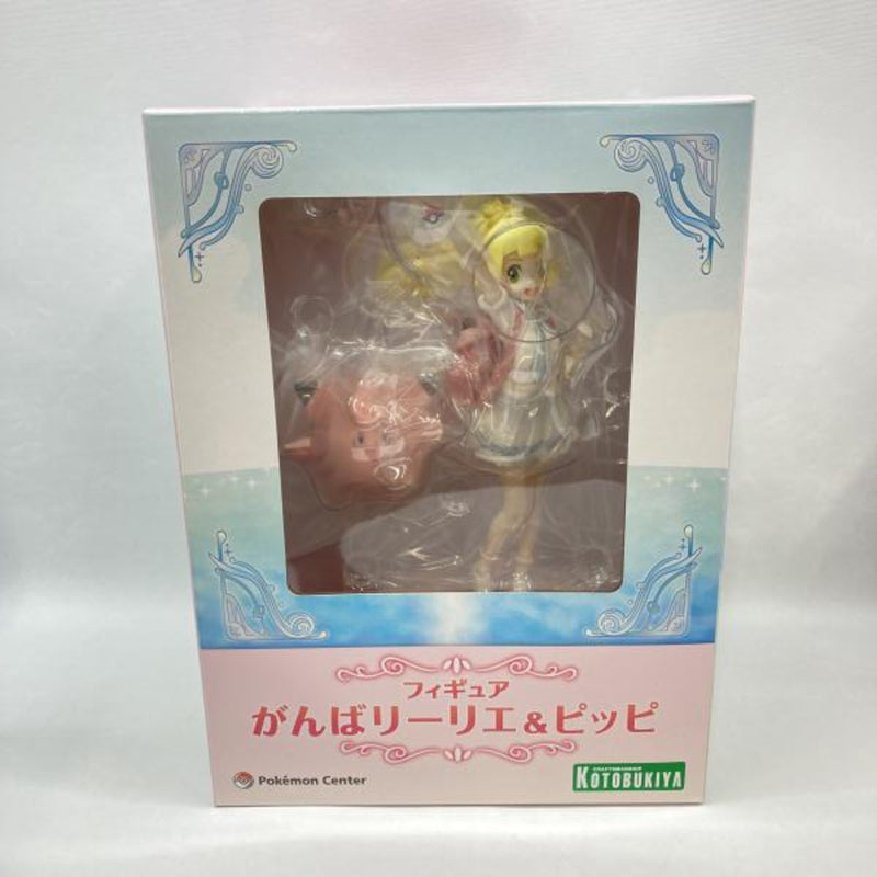 [Used] Pokemon Ganba Lillie & Clefairy 1/8 Unopened Item...