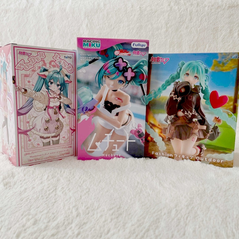 Hatsune Miku Figure Set of 3 (Fashion & Wo...)