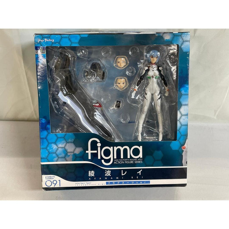 figma 091 Evangelion: 2.0 You Can (Not) Advance Rei Ayanami Plug...
