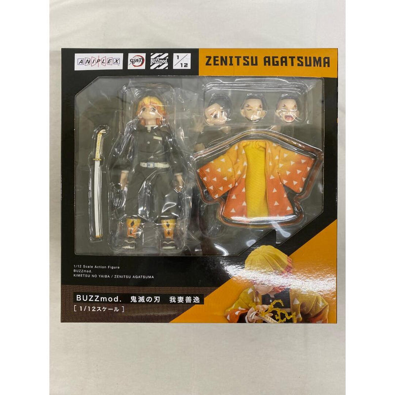 [Unopened] BUZZmod. Demon Slayer: Kimetsu no Yaiba Zenitsu Agatsuma 1/12 Scale Figure...