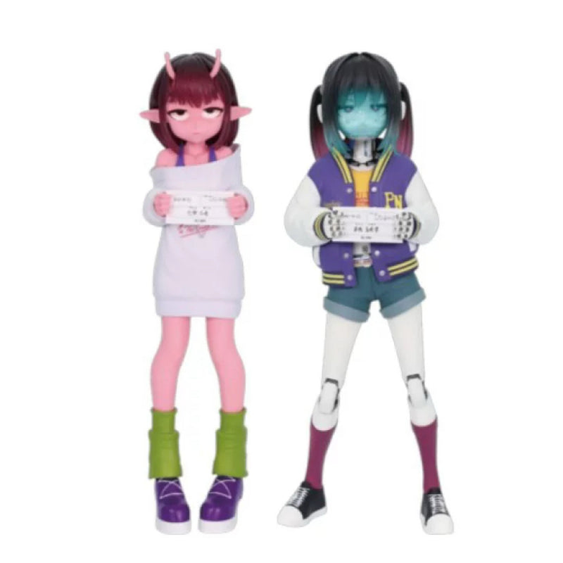 Galaxy Express Milky¡îSubway Vivit Figures Chiharu & Ma...