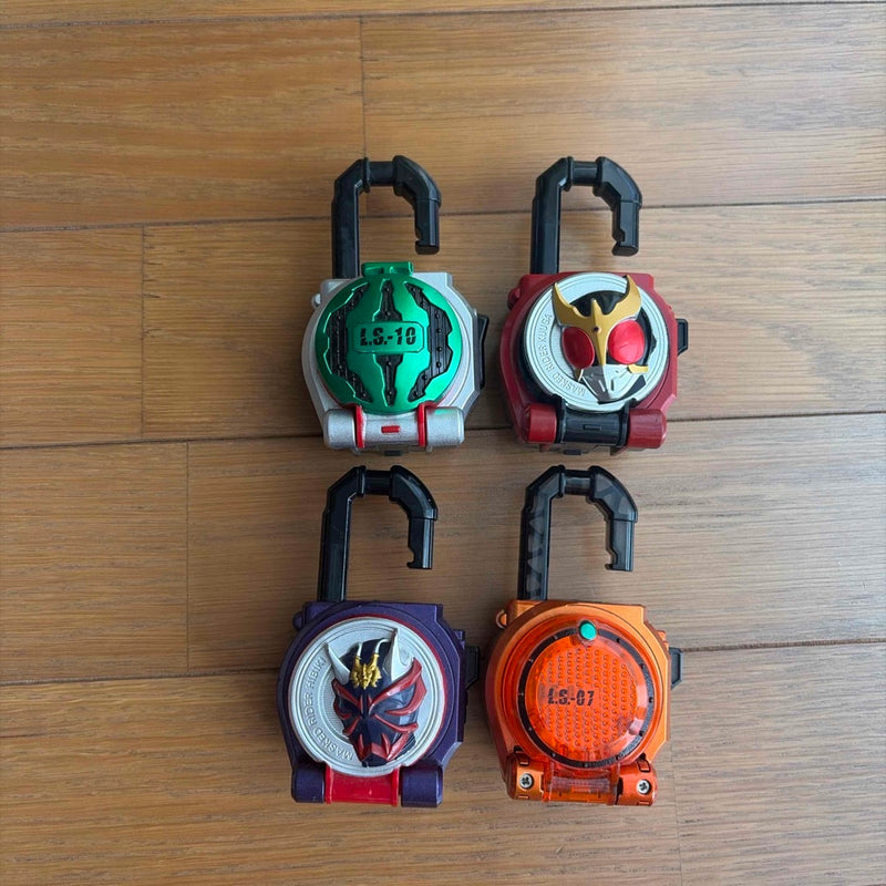 Kamen Rider Gaim Lockseed Orange, Watermelon, and...