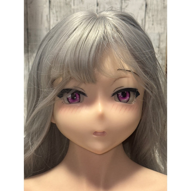 Akane's alluring beauty head (sold separately), made of silicone, life-size doll head...