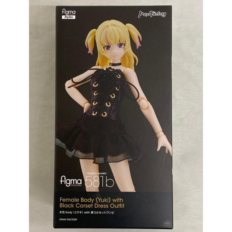 [Unopened] figma Styles Female Body (Yuuki) with Black Corset...