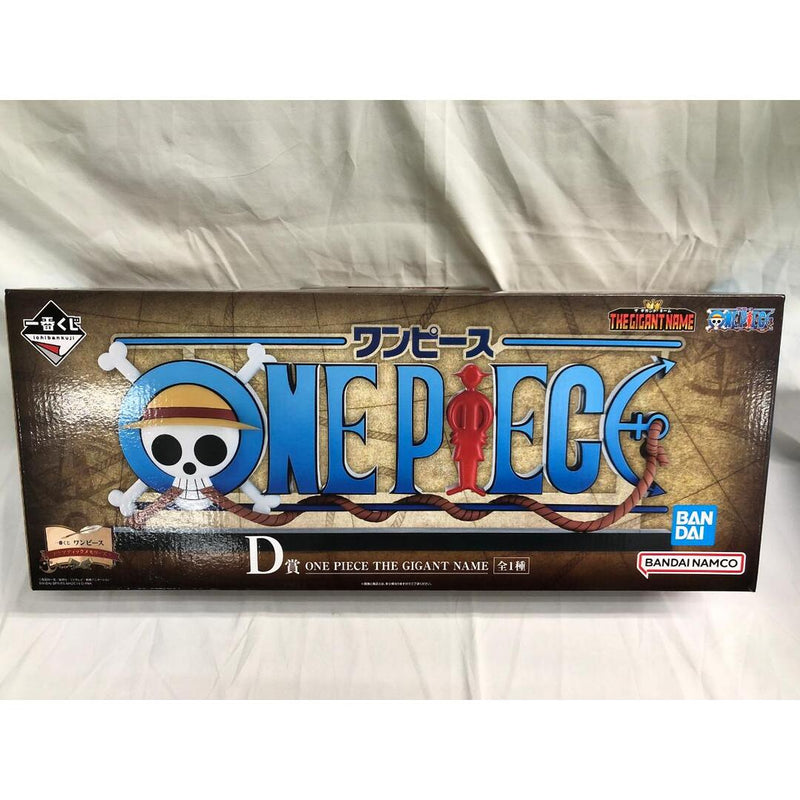 [Unopened] Prize D ONE PIECE THE GIGANT NAME Ichiban Kuji One Piece...