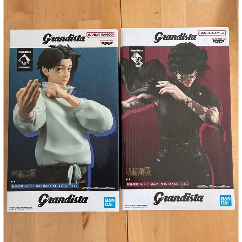 Jujutsu Kaisen Grandista Yuta Okkotsu & Maki Zenin Figure Set (2 types)...