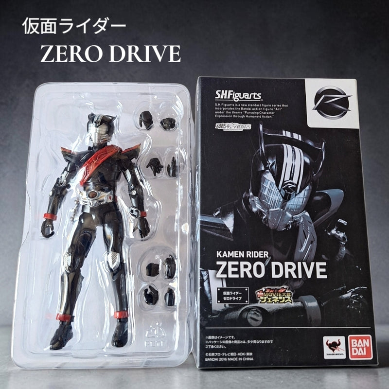 Missing parts. Tamashii Web Kamen Rider Zero Drive figure...