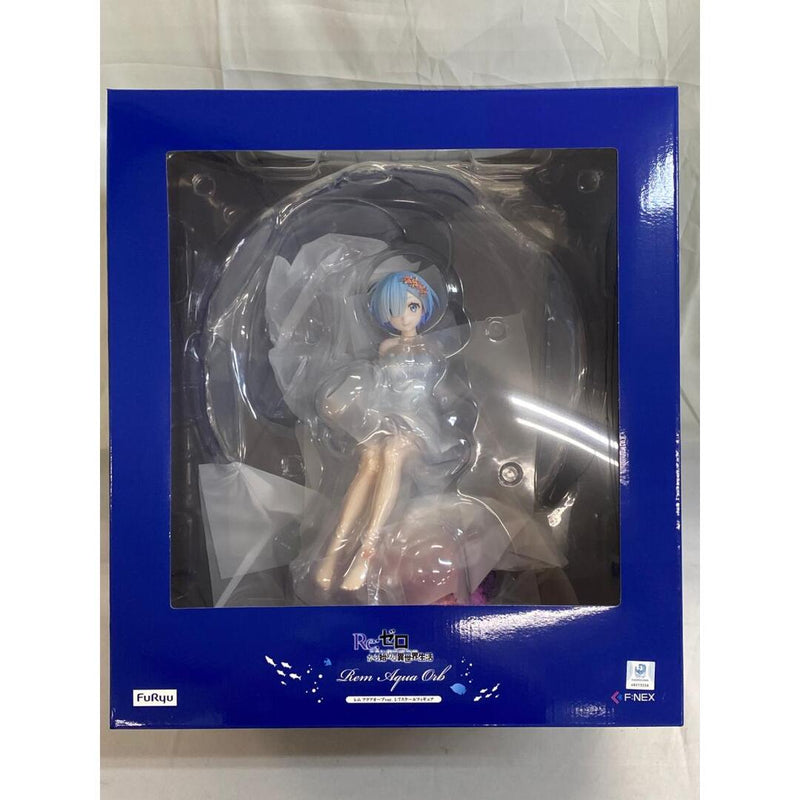 [Unopened] F:NEX Limited Re:Zero Rem Aqua Orb ver. 1/7 scale figure...