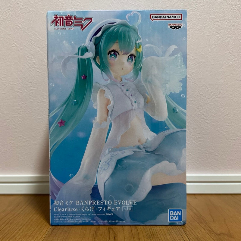 Hatsune Miku BANPRESTO EVOLVE Clearluxe Jellyfish Figure