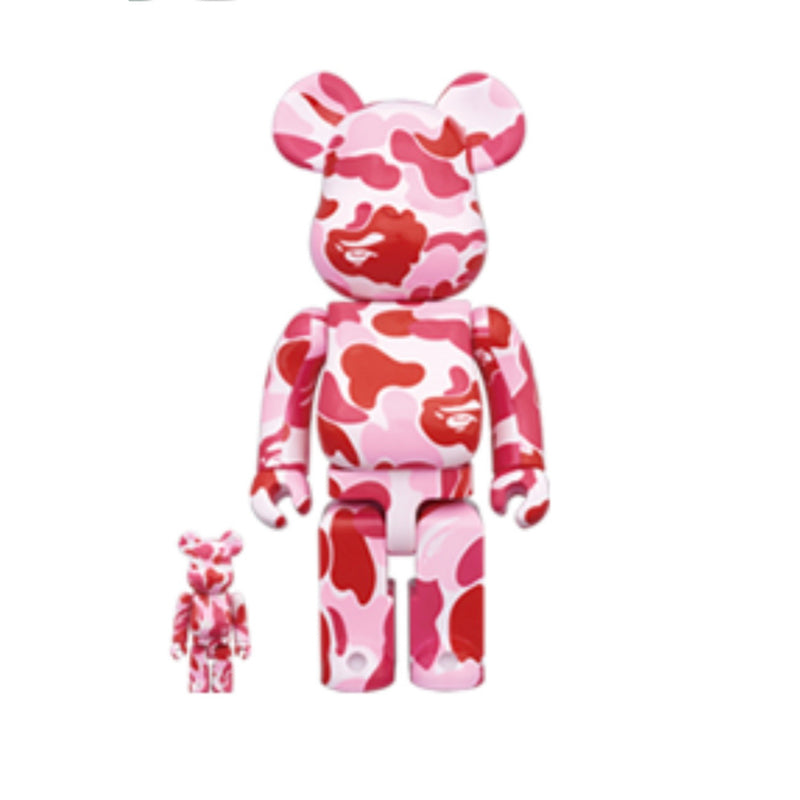 2017 ABC BAPE BE@RBRICK 400% Figure Pink...