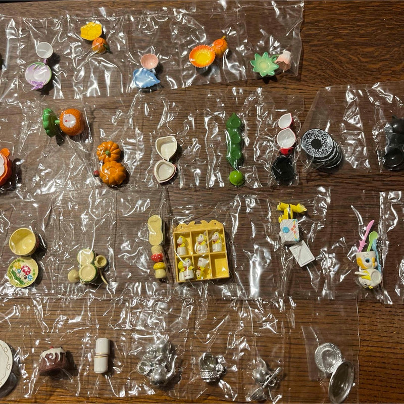Re-Ment Fairytale Tableware and Other Miniatures