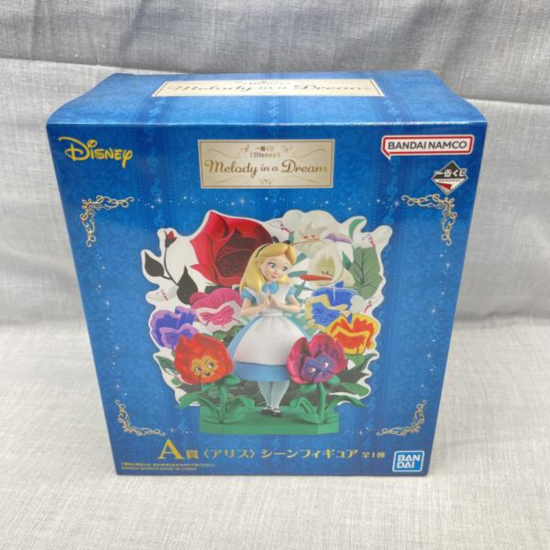 [Used] Unopened) Prize A: Alice Scene Figure "Ichiban Kuji Disney..."