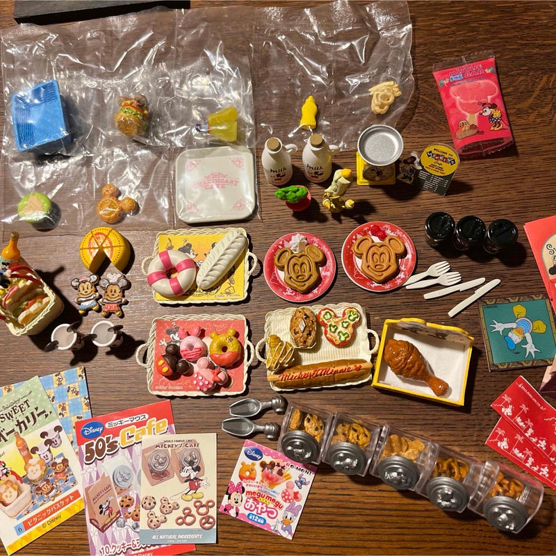 Disney Re-Ment and other miniature sets