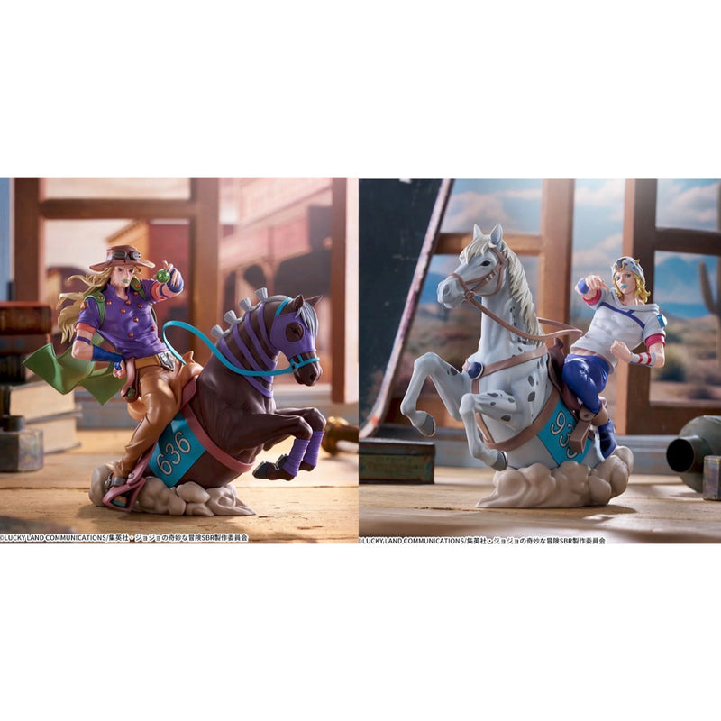 The anime "Steel Ball Run: JoJo's Bizarre Adventure"...