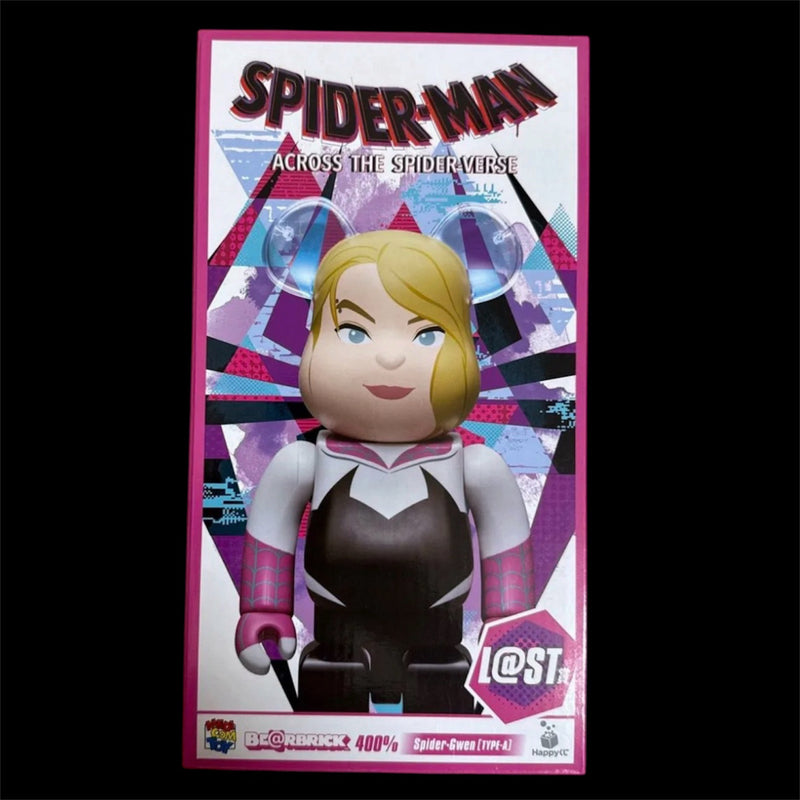 BE@RBRICK 400% Spider-Gwen Bearbrick Last Prize LAST...