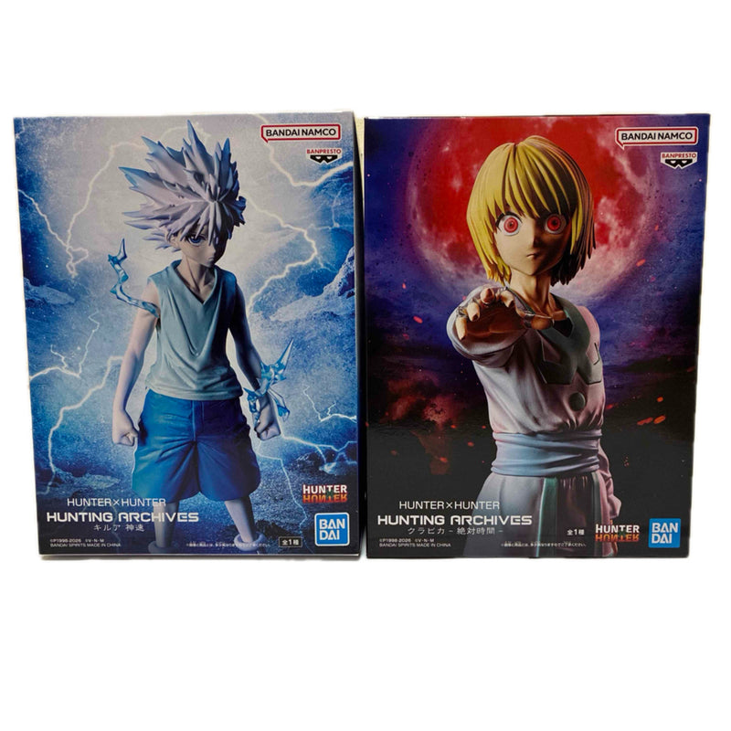 [Brand New, Unopened] Hunter x Hunter Figures (2 pieces) Killua (God)...