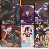 Bundle of 6 figures (Okaru, Momo, Jiji, Fushiguro...)