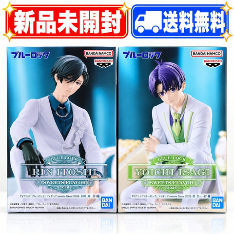 Free shipping! Blue Lock SWEETS FLAVOR Figure Set of 2...
