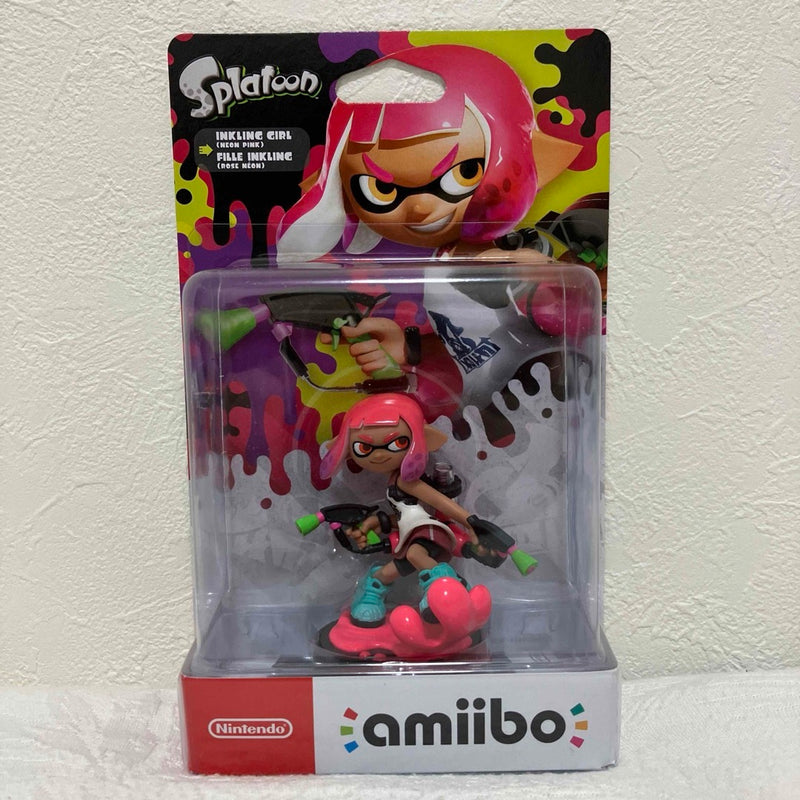 amiibo Splatoon Girl Neo Pink