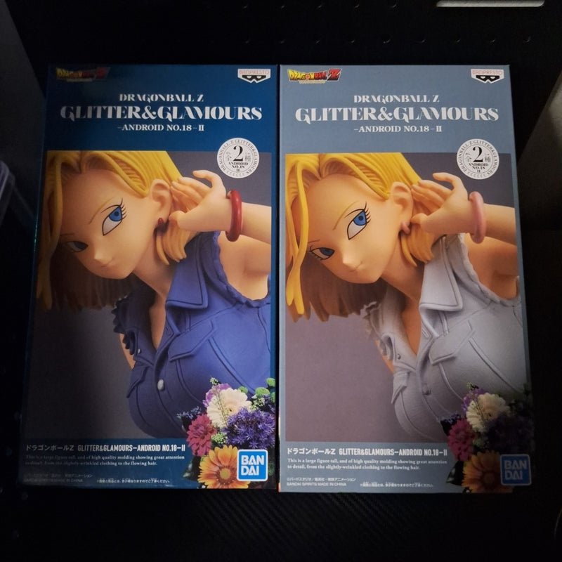 Brand new Dragon Ball figure GLITTER&GLAMOURS Android 18...