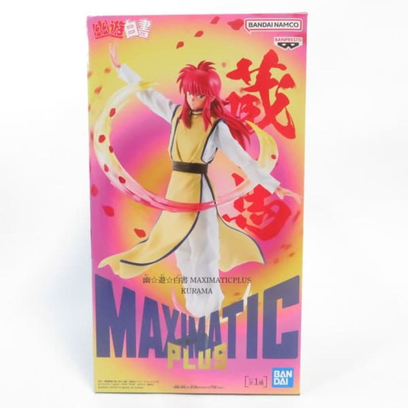 Used, unopened MAXIMATICPLUS Yu Yu Hakusho Kurama figure...