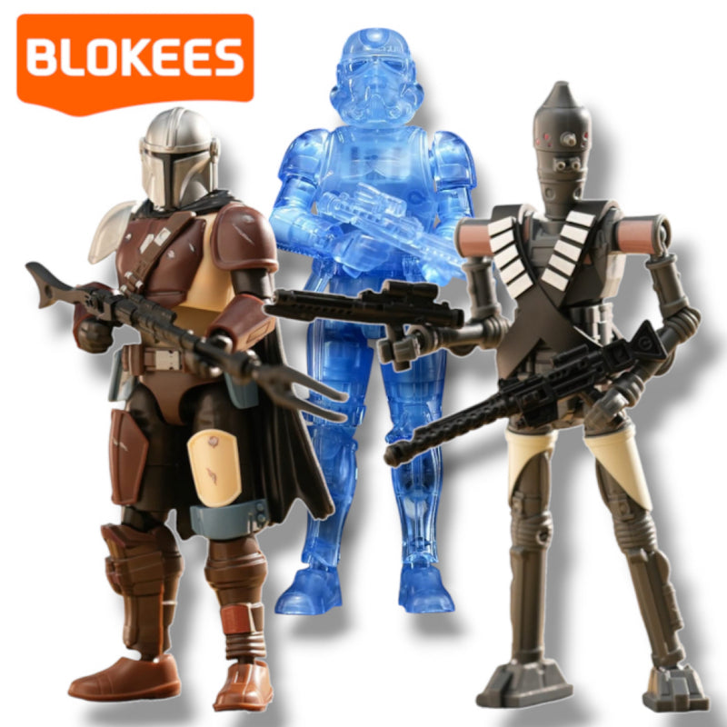 ??Latest Release?? BLOKEES 3-Piece Set - The Mandalorian Globe...
