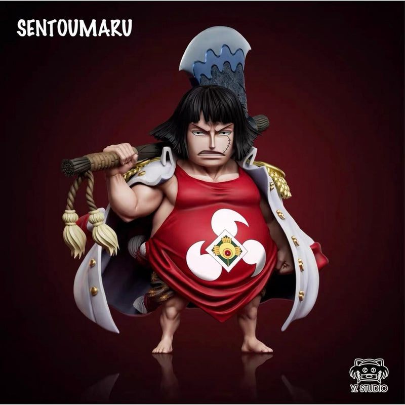 One Piece Navy Sentomaru Figure Garage Kit