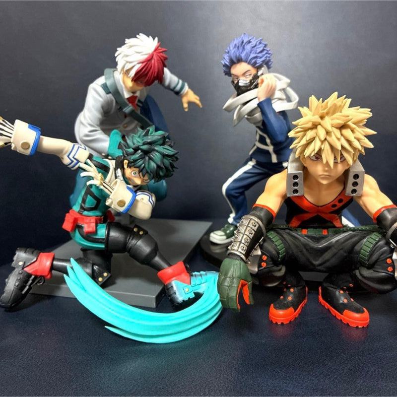 My Hero Academia Figures - Set of 4 (Midoriya...)