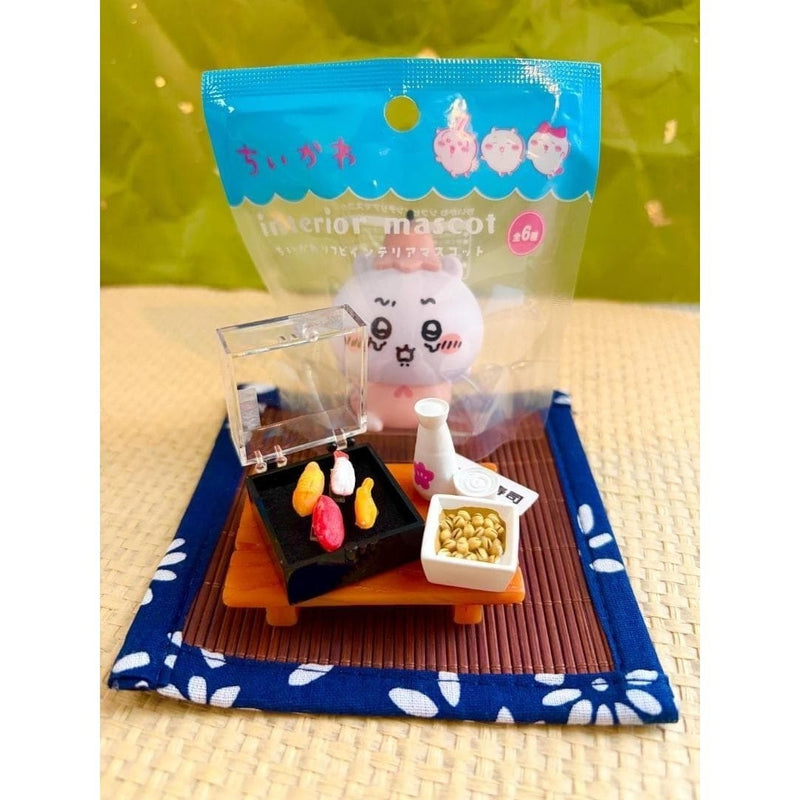 Chiikawa Japanese Food Miniature Figure Set: Sushi, Natto, etc.
