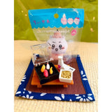 Chiikawa Japanese Food Miniature Figure Set: Sushi, Natto, etc.