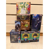 Mostly game-related prizes and figures, including Monster Hunter, Gundam, and FGO...