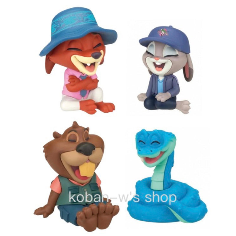 Complete set of all 4 types HAHAHA!Fig. Zootopia 2 HAHAHA Zu...